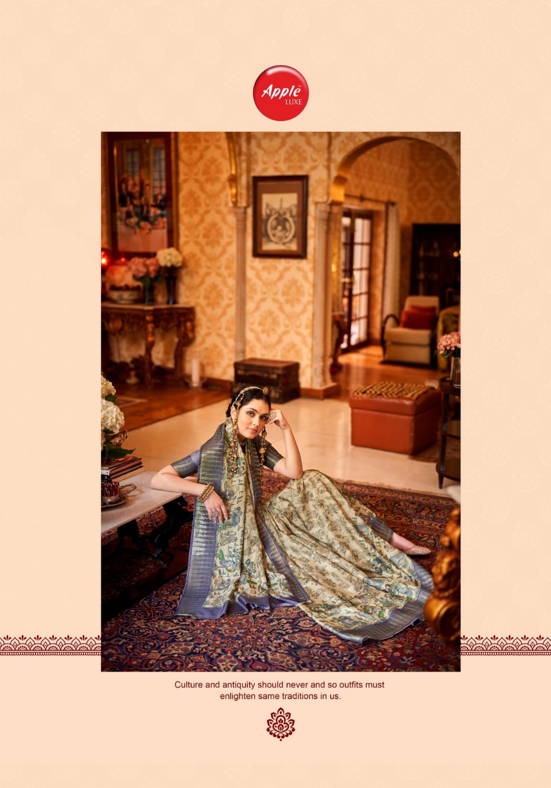 Morpankh By Apple Manipuri Temple Patta Designer Sarees Wholesale Price In Surat